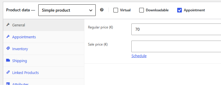 Integration of Easy Schedule on WooCommerce products.