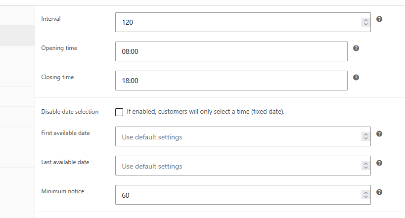 Easy Schedule flexible appointment settings.